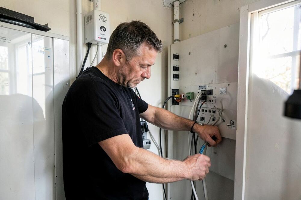 Færdig installation til bredbånd til boligforeninger