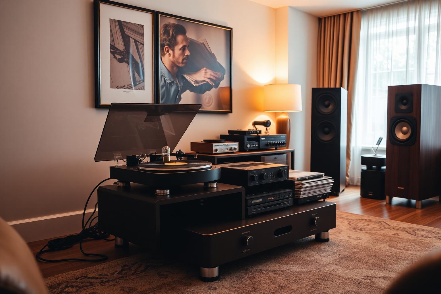 HiFi og lydanlæg installeret af tekniker
