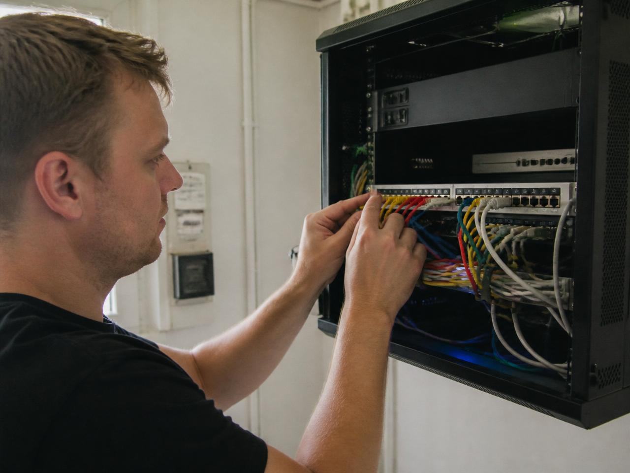Toft Teknik tekniker — Internetopsætning