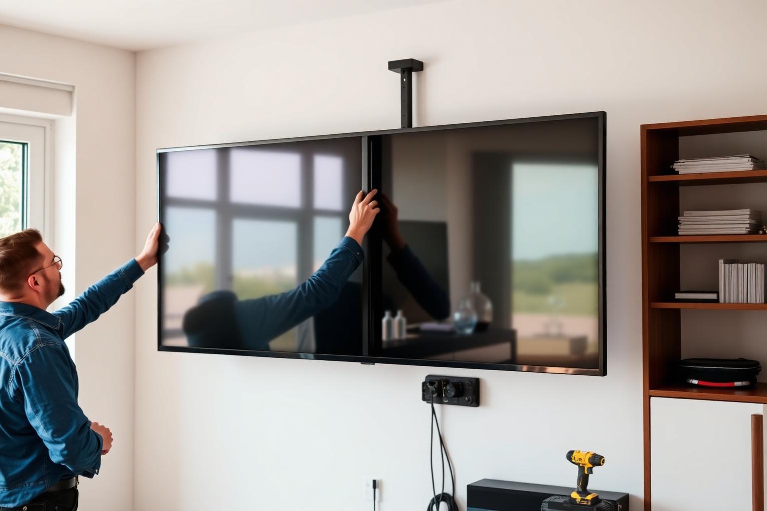 TV-opsætning & vægmontering